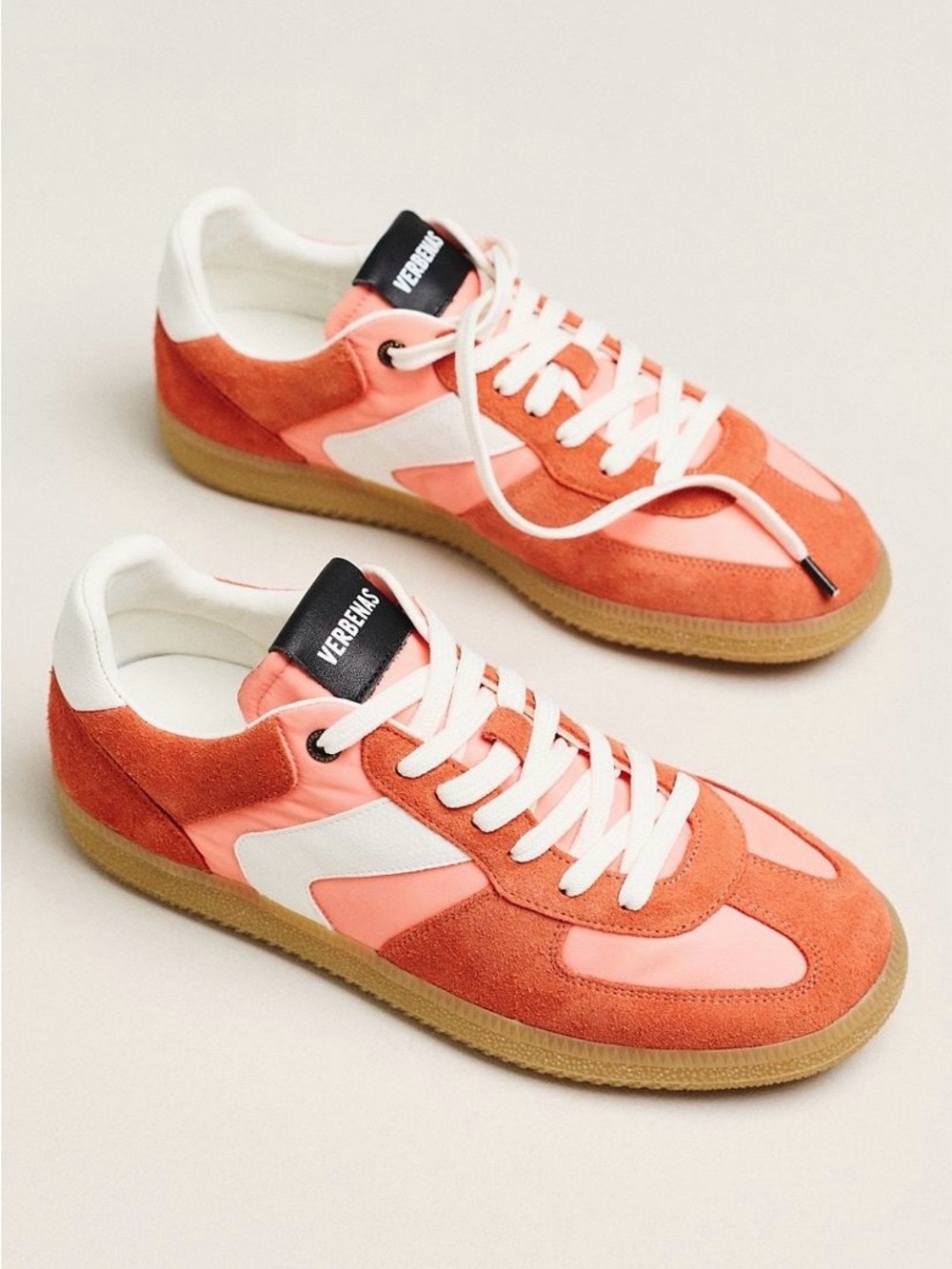 🌟 NWT 🌟 Verbenas Sora Sneakers, Size EU 40 (U.S. Women’s Size 9-9.5), Coral